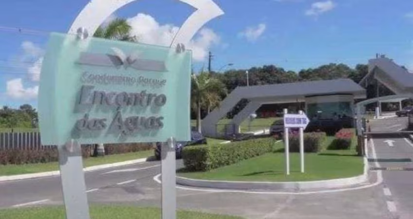 Excelente terreno á venda, 4.000m2 com fundo para lagoa. Condomínio Parque Encontro das Águas