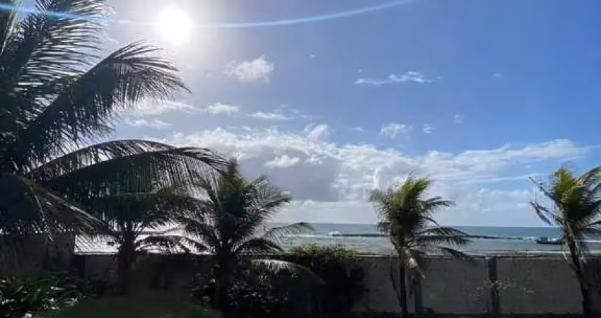 Casa pé na areia na praia do piruí, 3.000m² à venda por r$ 1.500.000 - arembepe