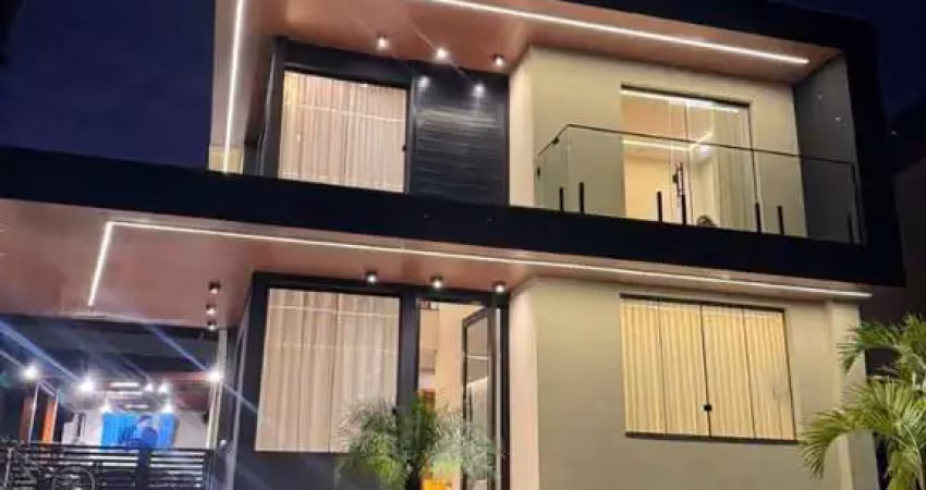 Casa de alto padrão à venda – alphaville litoral norte 2 | 4 suítes | porteira fechada