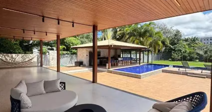 Casa com 6 dormitórios à venda, 920 m² por r$ 6.500.000 - encontro das águas - lauro de freitas/ba