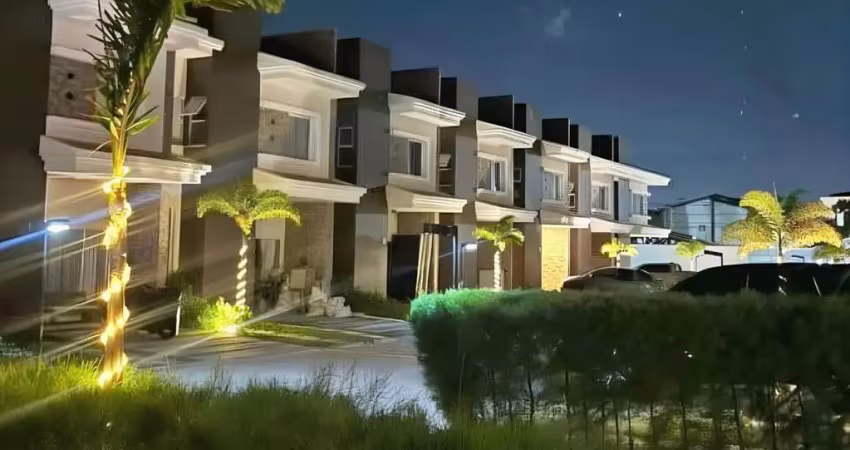 Casa duplex alto padrão de 122m² e 3 quartos em condomínio na sapiranga