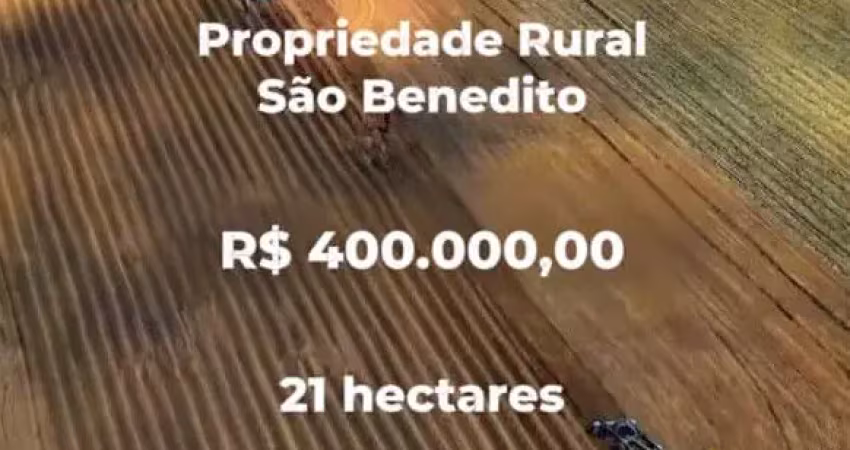 Propriedade rural à venda 21 hectares em são benedito