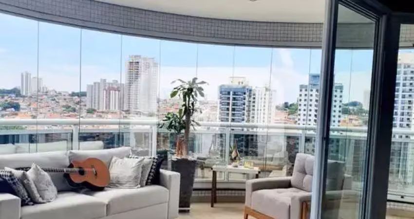 Apartamento de luxo à venda em são paulo-sp, jardim anália franco: 3 quartos, 3 suítes, 3 salas, 5 b