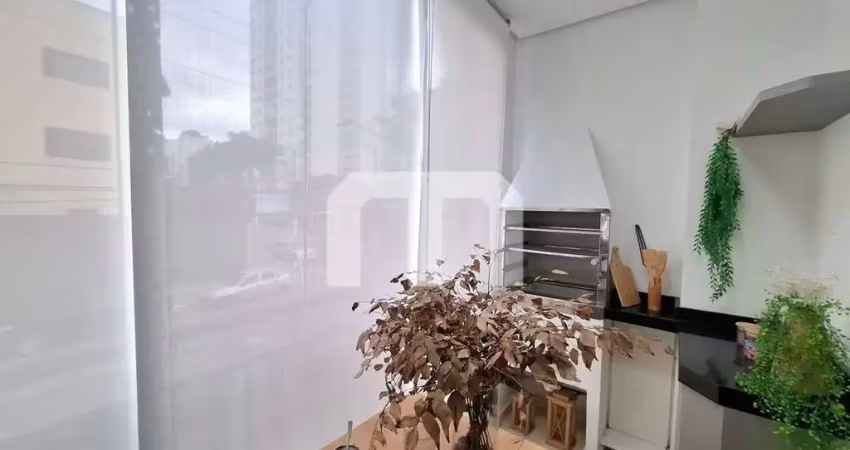 Apartameno a venda de 55 m², 2 dormitórios, ampla sala 2 ambientes com sacada gourmet, e 1 vaga.