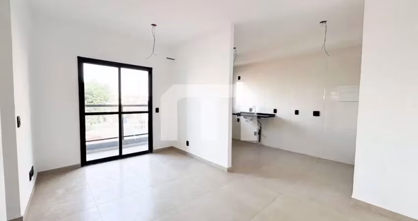 Apartamento novo com 50m² sendo 2 dormitórios com 1 vaga de garagem e com lazer no roof top