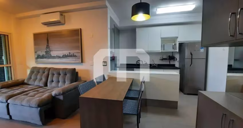 Apartamento para locação na vila regente feijó - são paulo-sp: 1 quarto, 1 suíte, 1 sala, 2 vagas de