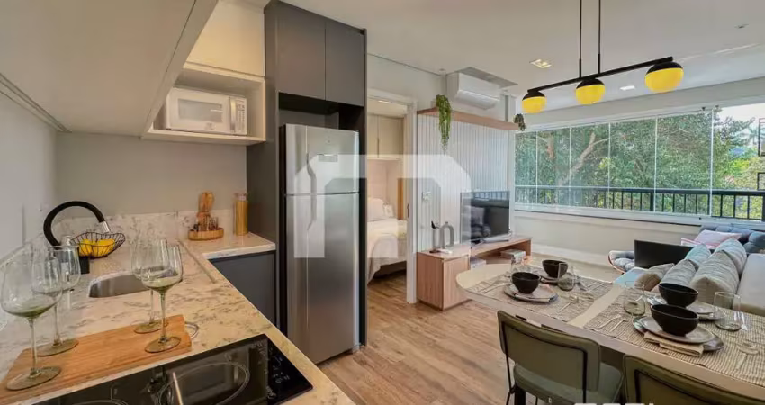 Apartamento à venda em são paulo-sp, jardim anália franco: 1 quarto, 1 banheiro, 1 vaga de garagem,