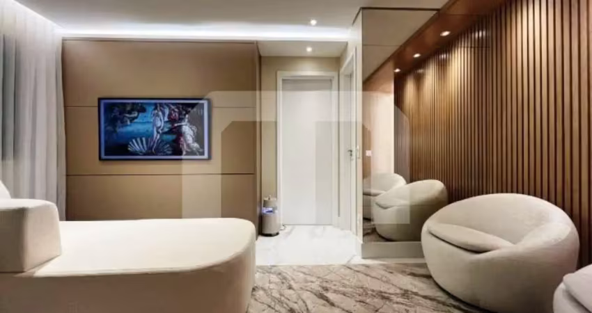 Apartamento de alto padrão no tatuapé: 2 quartos, 1 suíte, 1 sala, 2 banheiros, 1 vaga de garagem. v