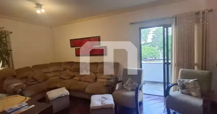 Apartamento a venda de 130 m², 3 quartos, 1 suíte, sala com varanda, vaga fixa .