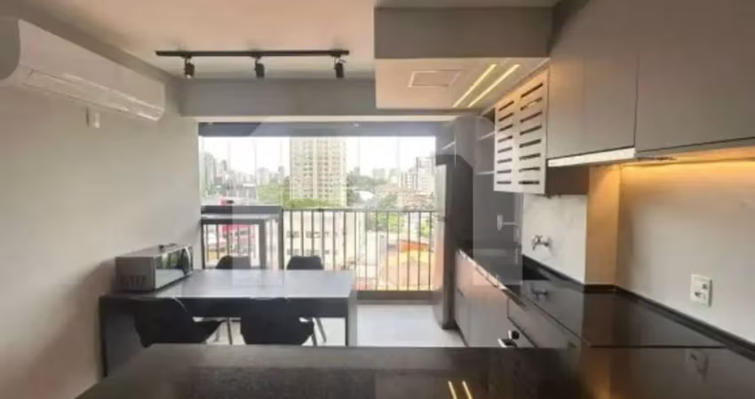 Apartamento 1 dorm com vaga todo mobiliado para locação no tatuapé