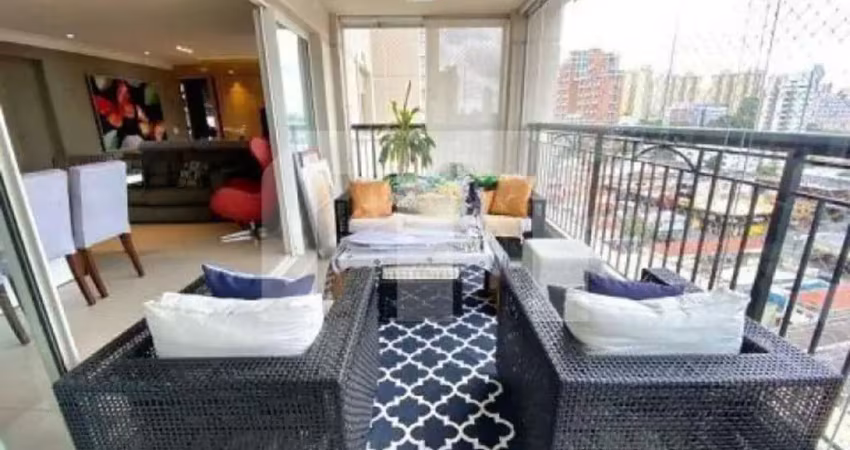 Apartamento de luxo no tatuapé: 3 suítes, sacada gourmet e 3 vagas - 173m² - vista exuberante e laze