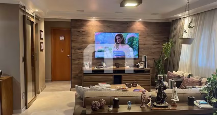 Apartamento de alto padrão com 3 quartos , 3 vagas e varanda gourmet, 180m² no jardim anália franco,
