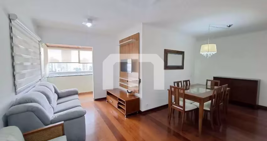 Lindo apartamento para locação, 2 quartos, sala 2 ambientes, 1 vaga livre e fixas