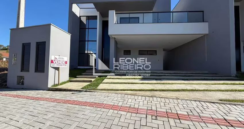 Casa sobrado com 3 dormitórios suítes à venda, 168,57 m² no bairro das capitais - timbó/sc