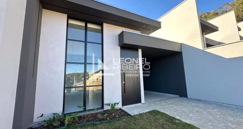 Casa com 3 dormitórios à venda, 99,29m² no bairro das nações em timbó/sc