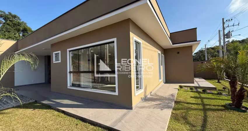 Casa com 3 dormitórios suítes, 134,36m² à venda no bairro Araponguinhas em Timbó - SC