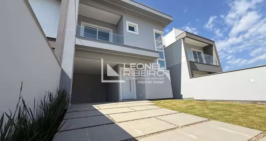 Casa sobrado com 3 dormitórios (1 suíte) à venda, 137,25 m² no bairro das nações - timbó/sc