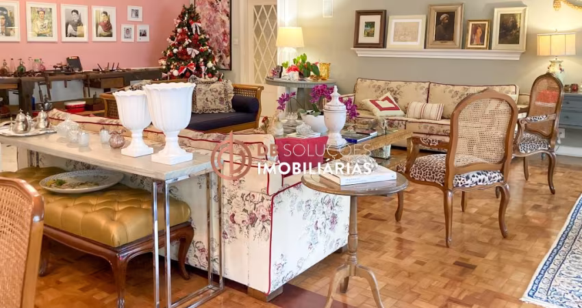 Elegância, conforto e sofisticação em apartamento amplo e bem localizado, no coração do bairro de Higienópolis.