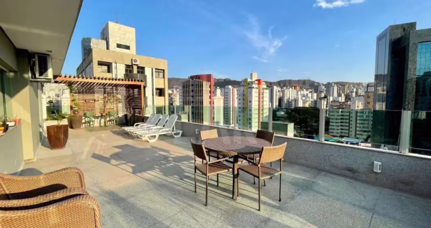 Cobertura à venda, 4 quartos, 1 suíte, 3 vagas, savassi - belo horizonte/mg
