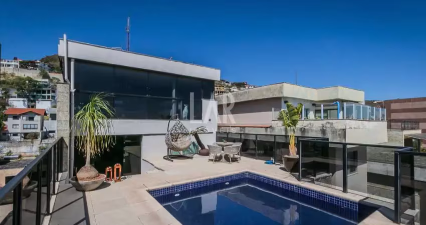 Cobertura à venda, 4 quartos, 2 suítes, 5 vagas, anchieta - belo horizonte/mg