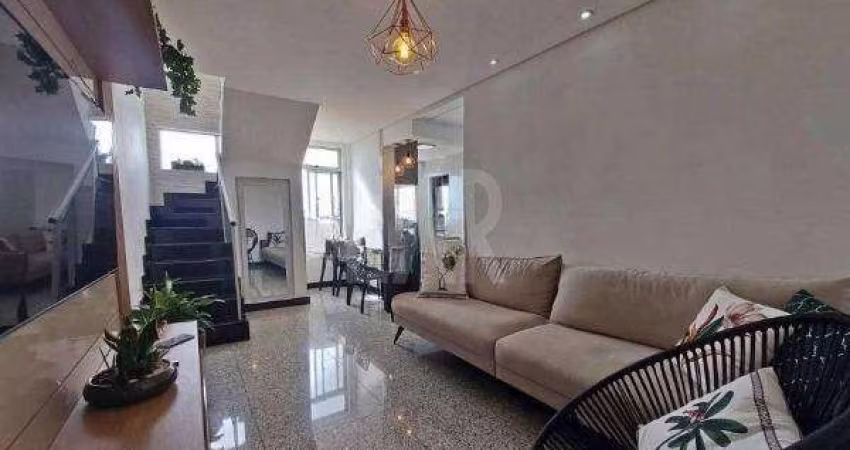 Cobertura à venda, 3 quartos, 1 suíte, 2 vagas, Planalto - Belo Horizonte/MG
