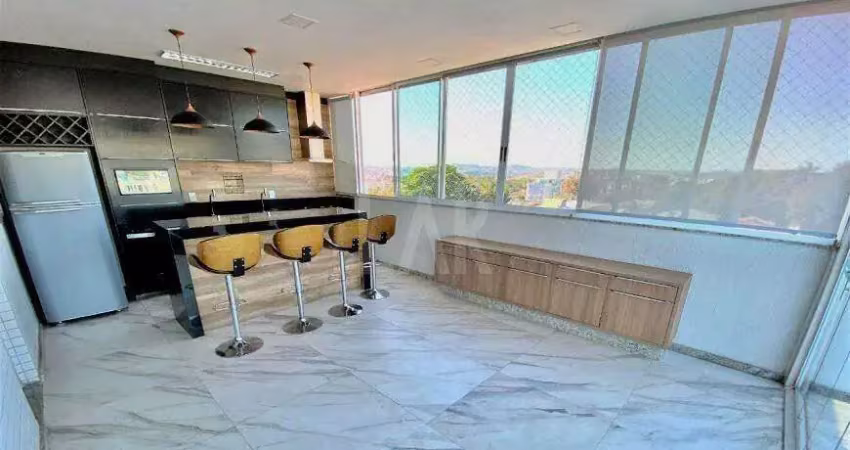 Cobertura à venda, 3 quartos, 1 suíte, 3 vagas, itapoã - belo horizonte/mg