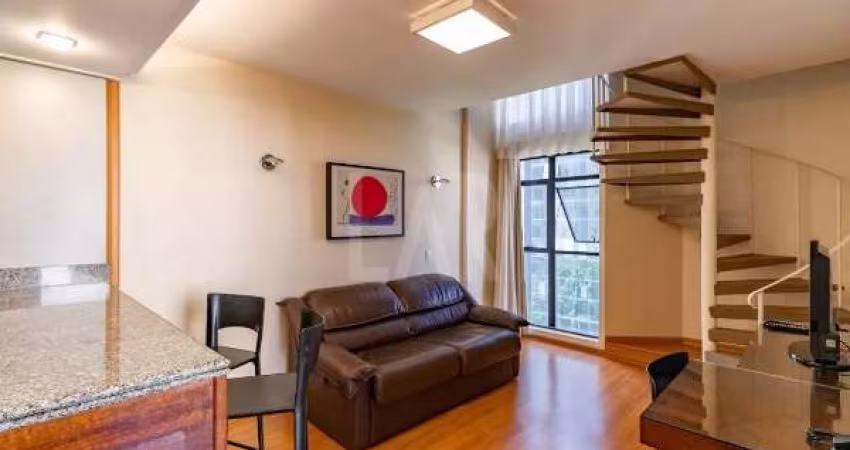 Flat para aluguel, 1 quarto, 1 suíte, 1 vaga, Savassi - Belo Horizonte/MG