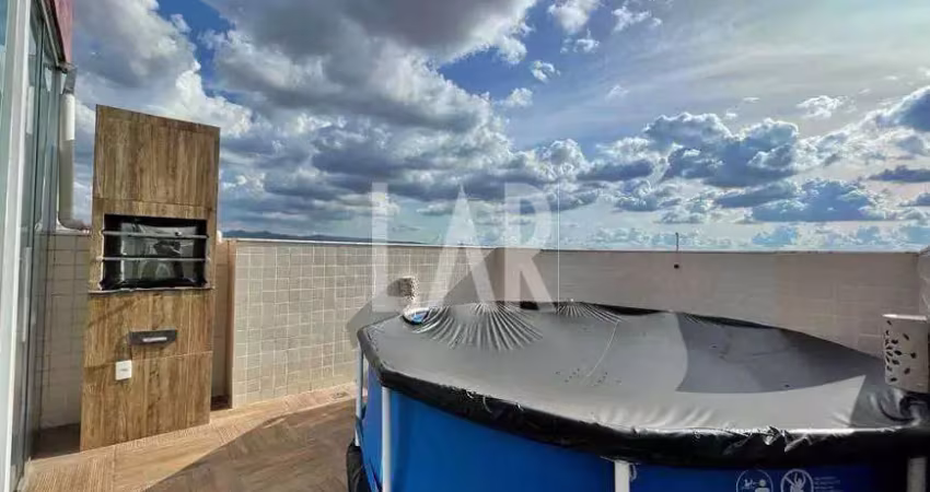 Cobertura à venda, 3 quartos, 1 suíte, 2 vagas, manacás - belo horizonte/mg