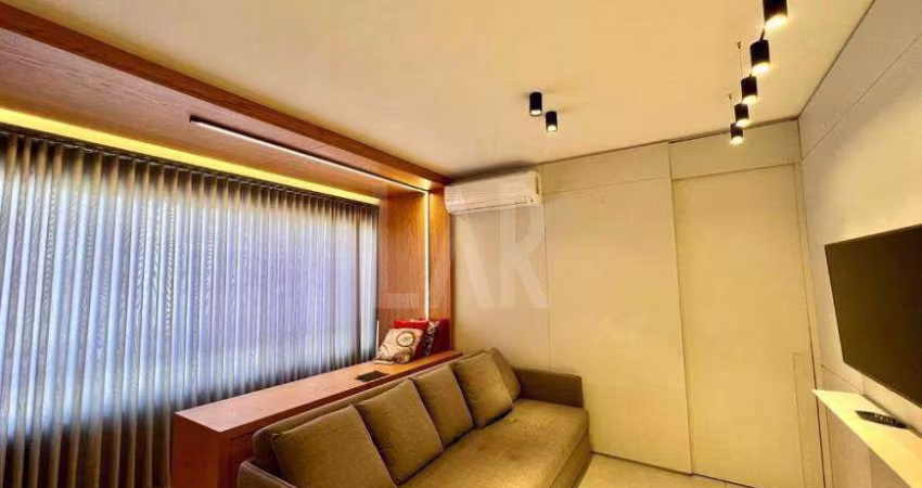Apartamento à venda, 1 quarto, 1 suíte, 1 vaga, Vila da Serra - Nova Lima/MG