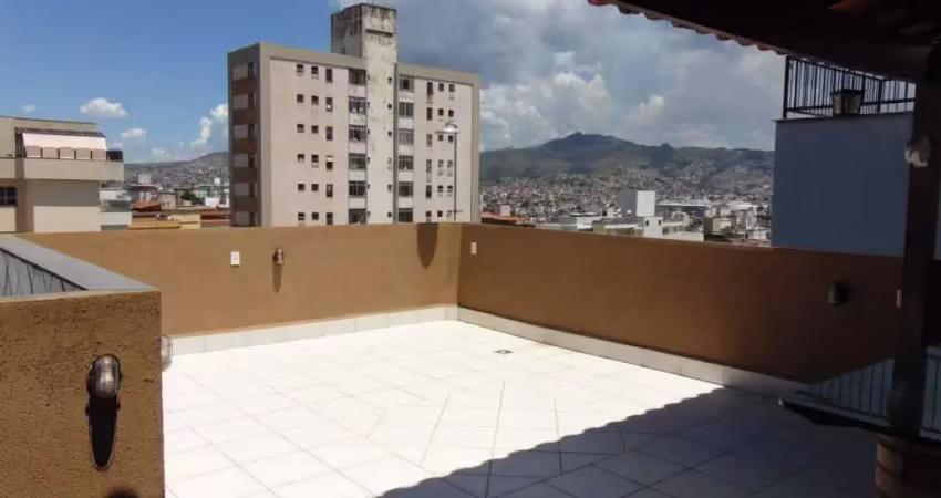 Cobertura à venda, 3 quartos, 1 suíte, 2 vagas, sagrada família - belo horizonte/mg