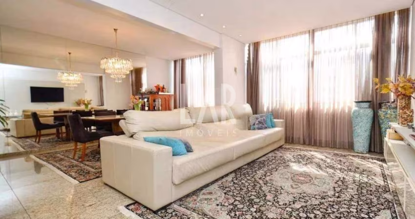 Apartamento à venda, 4 quartos, 1 suíte, 2 vagas, Lourdes - Belo Horizonte/MG