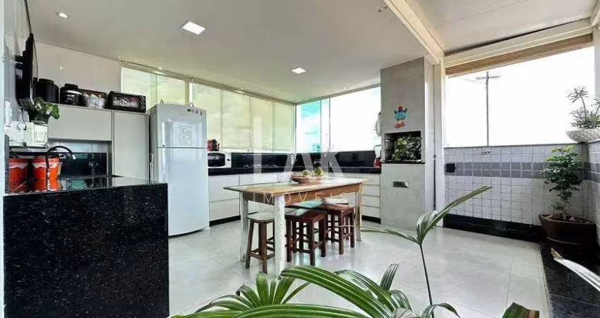 Cobertura à venda, 2 quartos, 1 vaga, santa mônica - belo horizonte/mg