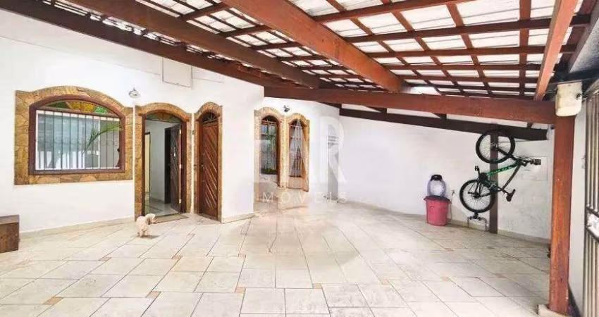 Casa Geminada à venda, 4 quartos, 1 suíte, 2 vagas, Santa Amélia - Belo Horizonte/MG