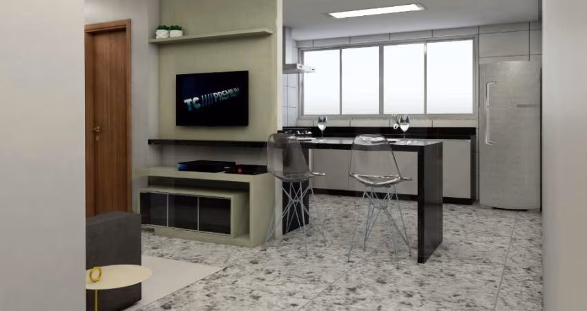 Cobertura à venda, 2 quartos, 2 suítes, 2 vagas, Santa Efigênia - Belo Horizonte/MG