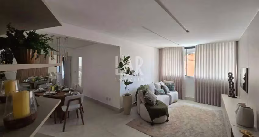 Apartamento à venda, 3 quartos, 1 suíte, 2 vagas, paquetá - belo horizonte/mg