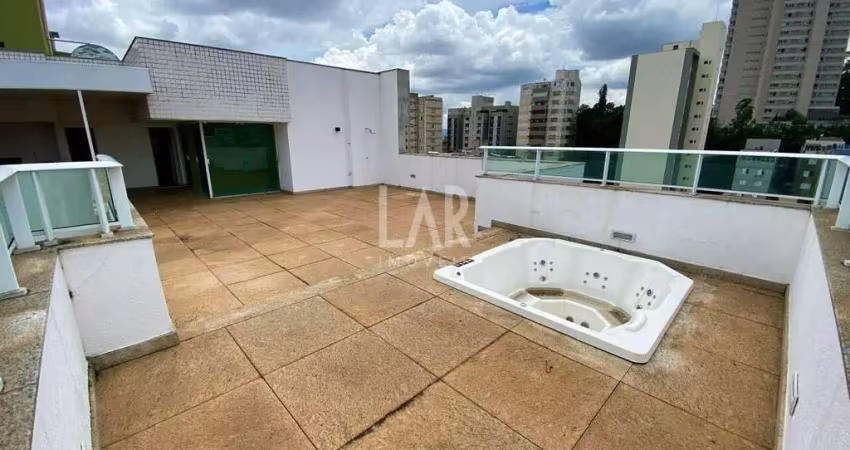 Cobertura à venda, 4 quartos, 2 suítes, 5 vagas, gutierrez - belo horizonte/mg
