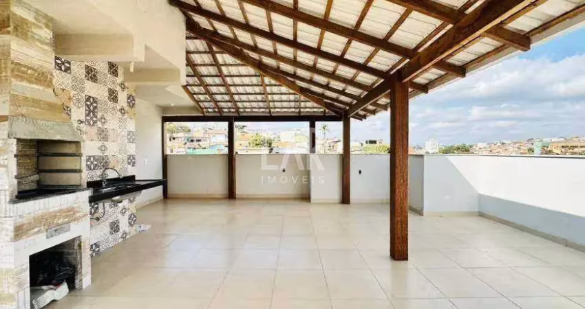 Cobertura à venda, 3 quartos, 1 suíte, santa mônica - belo horizonte/mg