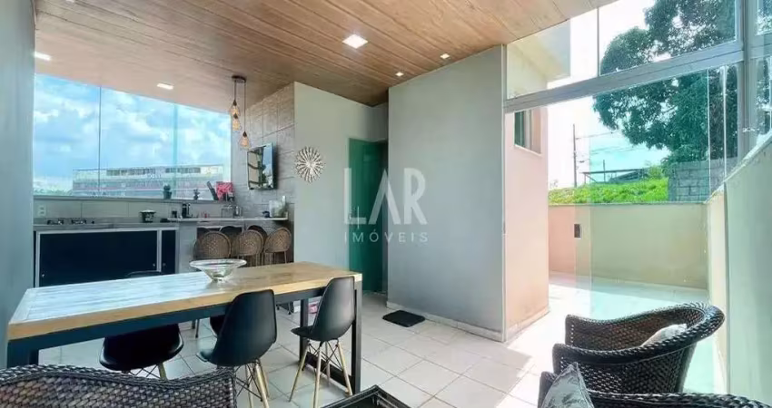 Cobertura à venda, 3 quartos, 1 suíte, 2 vagas, santa rosa - belo horizonte/mg