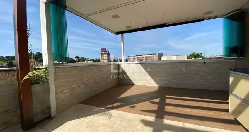 Cobertura à venda, 3 quartos, 2 suítes, 3 vagas, santa rosa - belo horizonte/mg