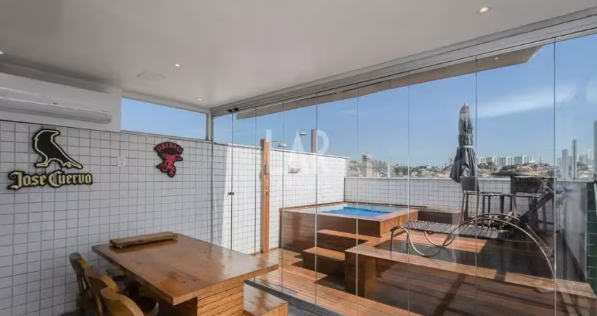 Cobertura à venda, 2 quartos, 1 suíte, 3 vagas, buritis - belo horizonte/mg