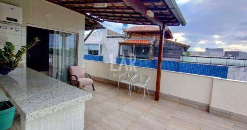 Cobertura à venda, 3 quartos, 2 suítes, 2 vagas, Estoril - Belo Horizonte/MG