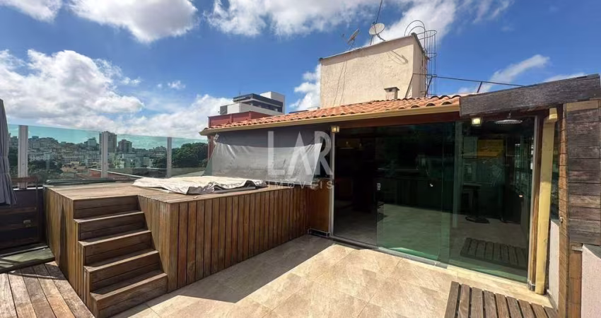 Cobertura para aluguel, 3 quartos, 1 vaga, Sagrada Família - Belo Horizonte/MG
