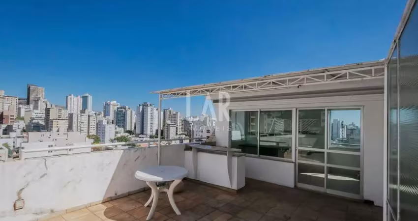 Cobertura para aluguel, 2 quartos, 1 suíte, 2 vagas, serra - belo horizonte/mg