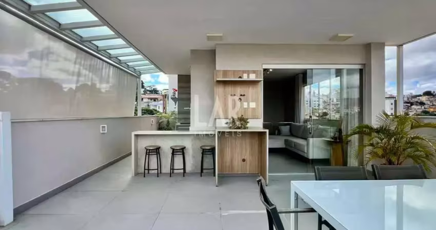 Cobertura à venda, 3 quartos, 1 suíte, 2 vagas, salgado filho - belo horizonte/mg