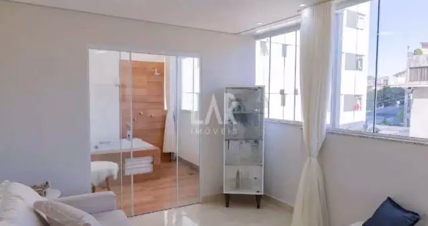 Cobertura à venda, 2 quartos, 2 vagas, sagrada família - belo horizonte/mg