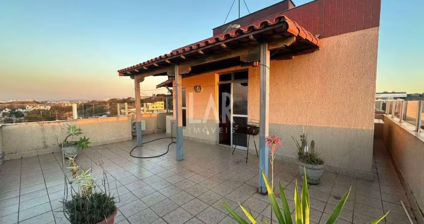 Cobertura para aluguel, 3 quartos, 1 suíte, 2 vagas, santa rosa - belo horizonte/mg