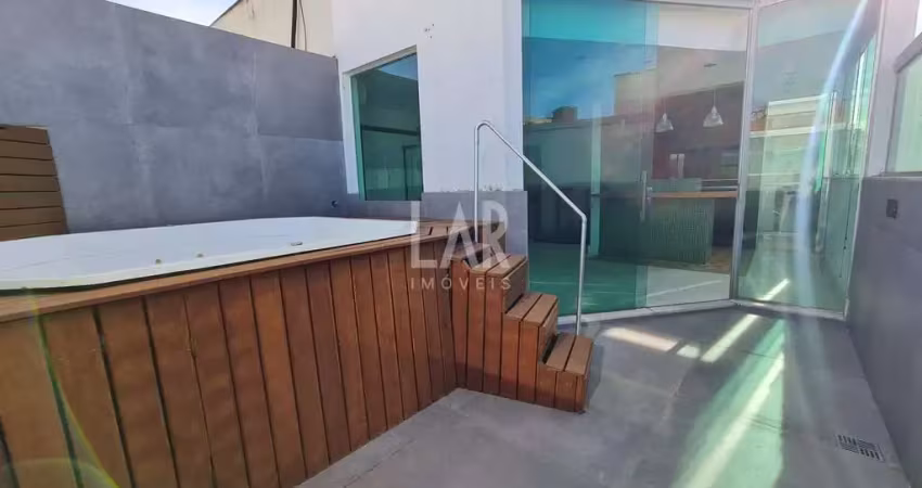 Cobertura à venda, 2 quartos, 1 suíte, 2 vagas, santa efigênia - belo horizonte/mg