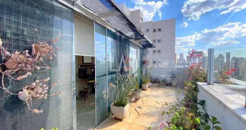 Cobertura à venda, 3 quartos, 1 suíte, 1 vaga, serra - belo horizonte/mg