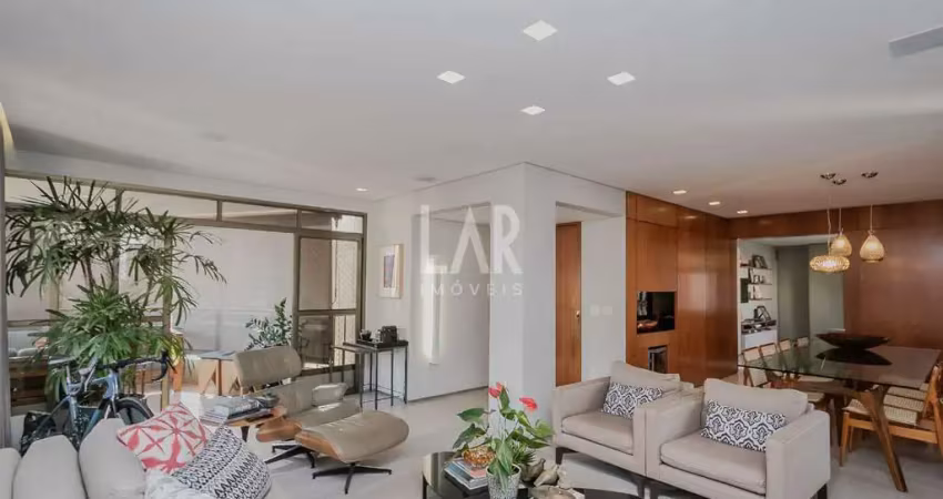 Apartamento à venda, 4 quartos, 1 suíte, 2 vagas, lourdes - belo horizonte/mg