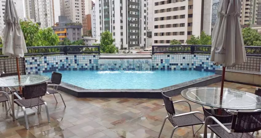 Flat para aluguel, 1 quarto, 1 suíte, savassi - belo horizonte/mg